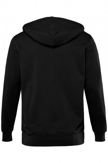 Men+ 851 Hættejakke Sort - Trøjer og hættetrøjer - Trøjer og Hættetrøjer i store størrelser - 2XL-14XL