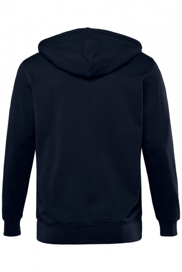 Men+ 851 Hættejakke Mørkeblå - Trøjer og hættetrøjer - Trøjer og Hættetrøjer i store størrelser - 2XL-14XL