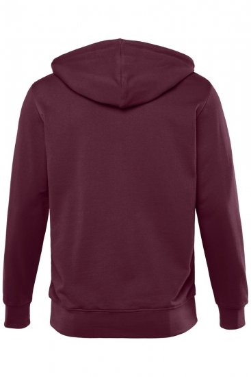 Men+ 851 Hættejakke Blomme - Trøjer og hættetrøjer - Trøjer og Hættetrøjer i store størrelser - 2XL-14XL