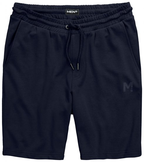 Men+ 858 Joggingshorts Mørkeblå - Joggingbukser og shorts - Sweatpants og Sweatshorts 2XL-12XL