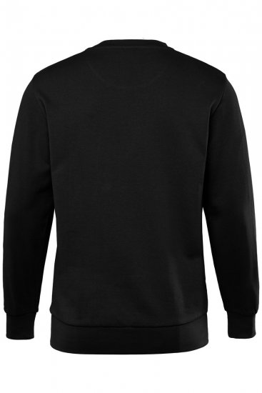 Men+ 865 Sweatshirt Sort - Trøjer og hættetrøjer - Trøjer og Hættetrøjer i store størrelser - 2XL-14XL