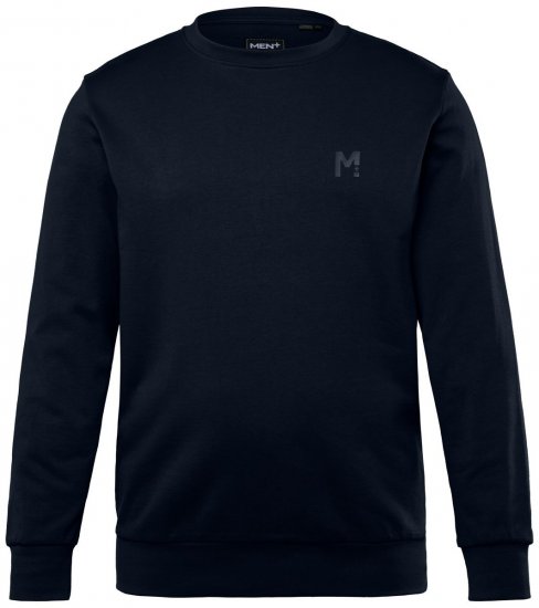 Men+ 865 Sweatshirt Mørkeblå - Trøjer og hættetrøjer - Trøjer og Hættetrøjer i store størrelser - 2XL-14XL