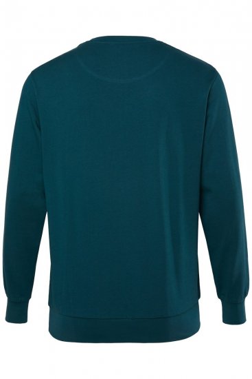 Men+ 865 Sweatshirt Mørkegrøn - Trøjer og hættetrøjer - Trøjer og Hættetrøjer i store størrelser - 2XL-14XL