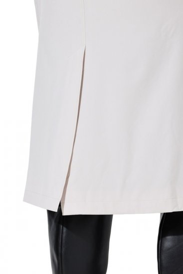 Ulla Popken 834990 Trenchcoat Taupe - Frakker - Frakker i store størrelser