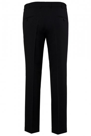 Men+ 066 Porto Habitbukser bellyfit Sort - Habitter og blazere - Habitter og jakkesæt i store størrelser
