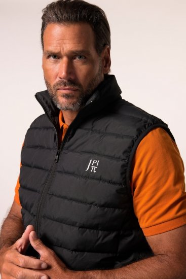 Jay-Pi 835324 Pakbar quiltet vest Sort - Jakker - Jakker i store størrelser, 2XL- 12XL