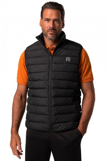Jay-Pi 835324 Pakbar quiltet vest Sort - Jakker - Jakker i store størrelser, 2XL- 12XL