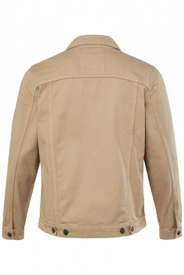 Men+ 446 Denimjakke med brystlommer Sand - Jakker - Jakker i store størrelser, 2XL- 12XL