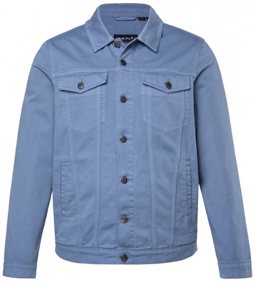 Men+ 446 Denimjakke med brystlommer Denimblå - Jakker - Jakker i store størrelser, 2XL- 12XL