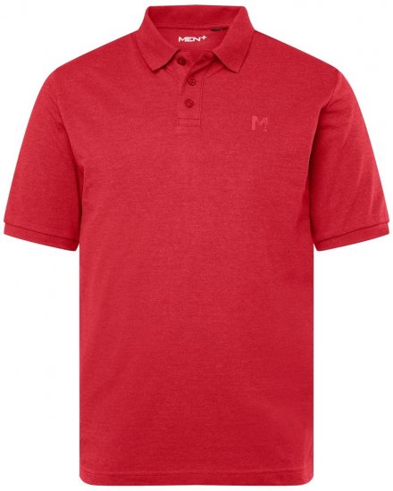 Men+ 256 Poloshirt Rød - Polotrøjer - Polotrøjer 2XL-8XL
