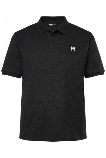 Men+ 258 Poloshirt Sort 2-pak - Polotrøjer - Polotrøjer 2XL-8XL