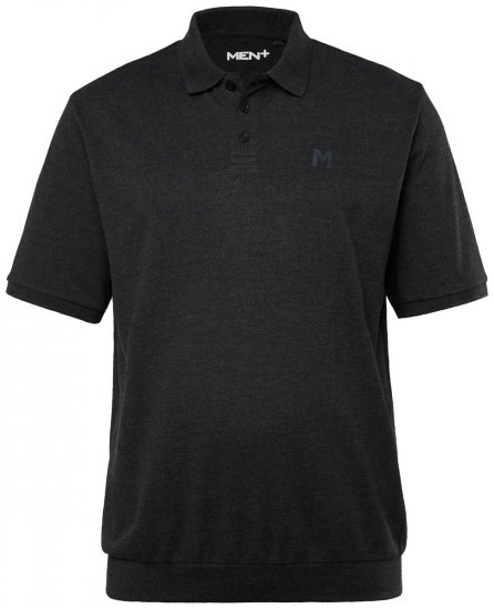 Men+ 264 Poloshirt bellyfit Sort - Polotrøjer - Polotrøjer 2XL-8XL