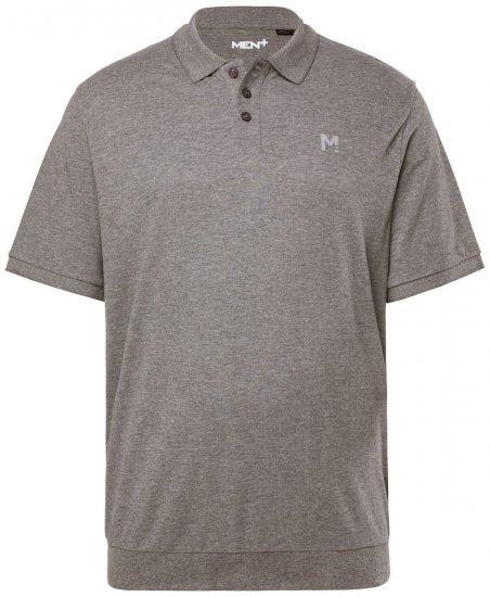 Men+ 264 Poloshirt bellyfit Gråmeleret - Polotrøjer - Polotrøjer 2XL-8XL