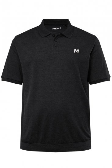 Men+ 266 Poloshirt bellyfit Sort 2-pak - Polotrøjer - Polotrøjer 2XL-8XL