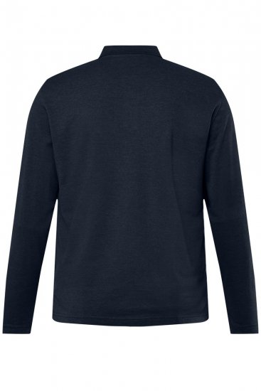 Men+ 270 Langærmet Poloshirt Mørkeblå - Polotrøjer - Polotrøjer 2XL-8XL