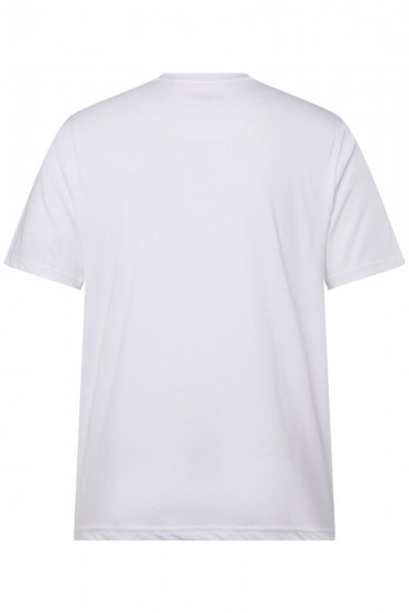 Men+ 276 T-shirt med rund hals Hvid - T-shirts - T-shirts i store størrelser - 2XL-14XL