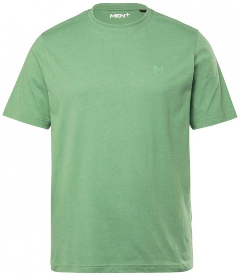 Men+ 276 T-shirt med rund hals Grøn - T-shirts - T-shirts i store størrelser - 2XL-14XL