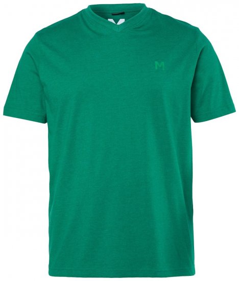 Men+ 279 T-shirt med V-hals Smaragdgrøn - T-shirts - T-shirts i store størrelser - 2XL-14XL