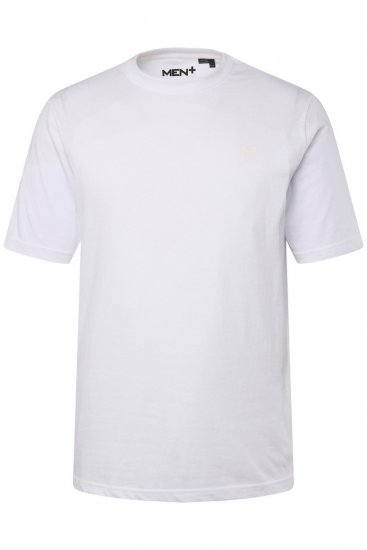 Men+ 285 T-shirt med rund hals Hvid 2-pak - T-shirts - T-shirts i store størrelser - 2XL-14XL