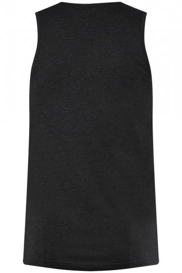 Men+ 303 Tanktop Sort - T-shirts - T-shirts i store størrelser - 2XL-14XL