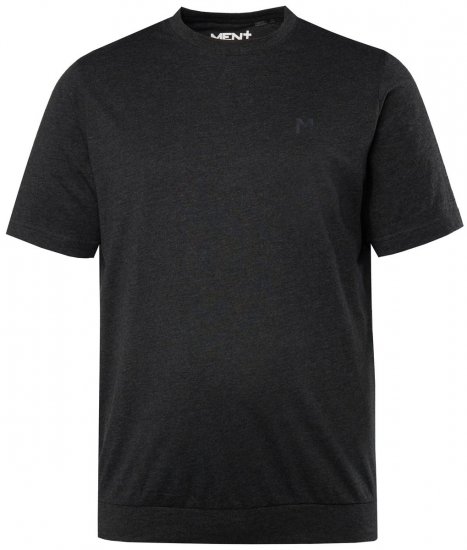 Men+ 308 T-shirt bellyfit Sort - T-shirts - T-shirts i store størrelser - 2XL-14XL