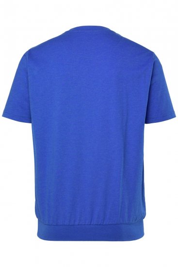 Men+ 308 T-shirt bellyfit Azurblå - T-shirts - T-shirts i store størrelser - 2XL-14XL