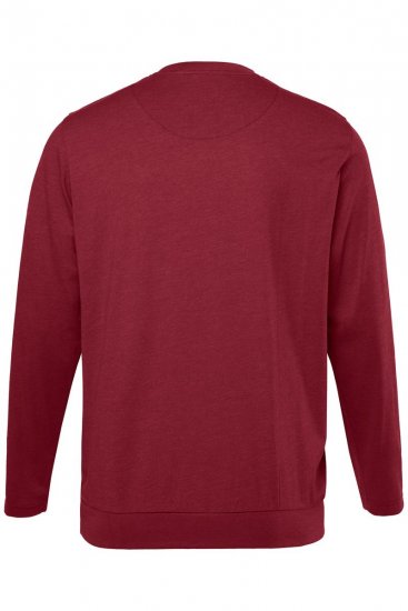Men+ 313 Langærmet T-shirt bellyfit Kobberbrun - T-shirts - T-shirts i store størrelser - 2XL-14XL