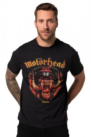JP1880 Motörhead Sacrifice Band T-Shirt Black - T-shirts - T-shirts i store størrelser - 2XL-14XL