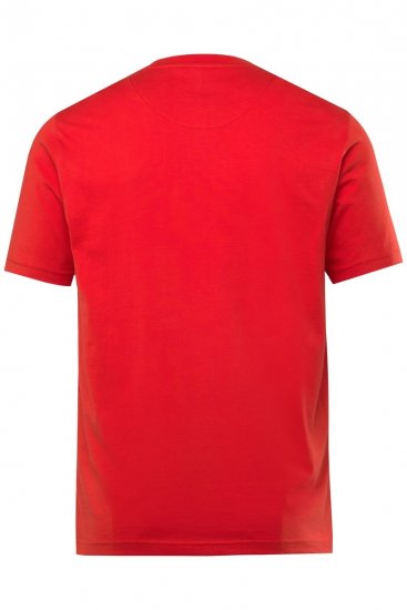 Men+ 424 T-shirt Trout Trophy Chilirød - T-shirts - T-shirts i store størrelser - 2XL-14XL