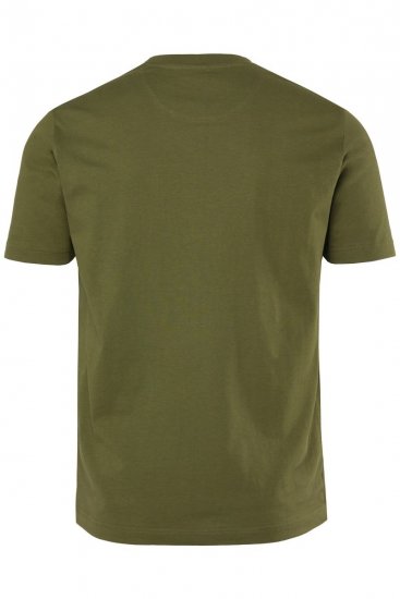 Men+ 424 T-shirt Trout Trophy Mørk oliven - T-shirts - T-shirts i store størrelser - 2XL-14XL