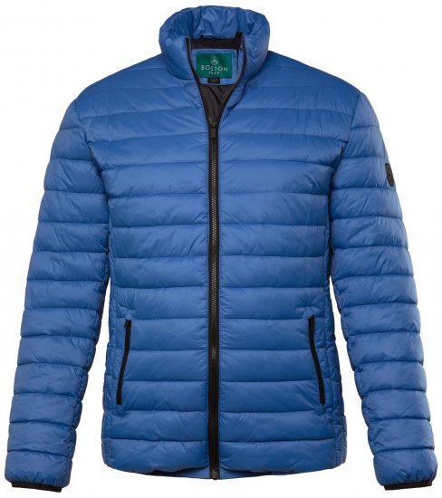 Boston Park 638 Quiltet jakke bellyfit med ståkrave Koboltblå - Jakker - Jakker i store størrelser, 2XL- 12XL