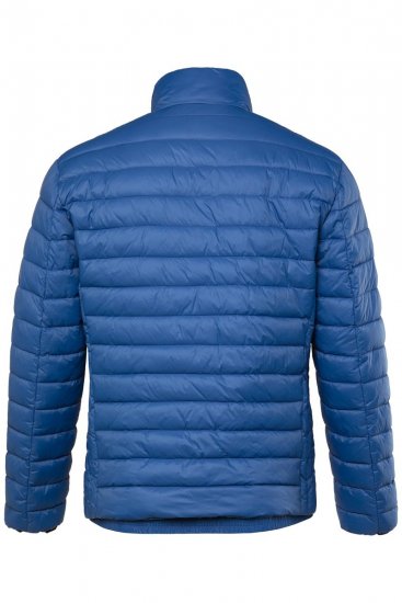 Boston Park 638 Quiltet jakke bellyfit med ståkrave Koboltblå - Jakker - Jakker i store størrelser, 2XL- 12XL