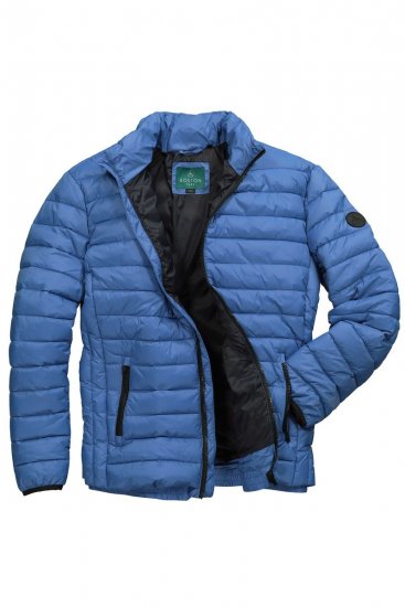 Boston Park 638 Quiltet jakke bellyfit med ståkrave Koboltblå - Jakker - Jakker i store størrelser, 2XL- 12XL