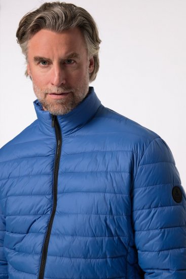 Boston Park 638 Quiltet jakke bellyfit med ståkrave Koboltblå - Jakker - Jakker i store størrelser, 2XL- 12XL