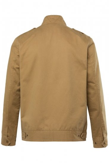 Men+ 641 Bomuldsjakke med ståkrave Kamelbrun - Jakker - Jakker i store størrelser, 2XL- 12XL