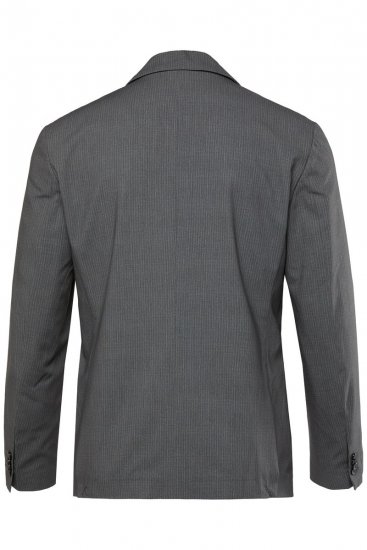 JP1880 Rimini Flexnamic Stribet jerseyblazer Koksgrå - Habitter og blazere - Habitter og jakkesæt i store størrelser