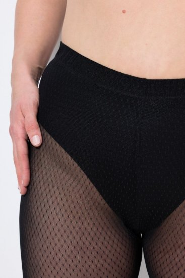 Ulla Popken 836800 Strømpeleggings Sort - Strømpebukser & strømper - 