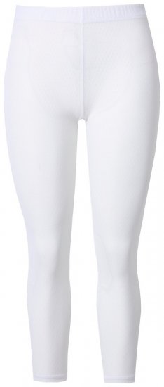 Ulla Popken 836800 Prikkede strømpeleggings Hvid - Strømpebukser & strømper - 