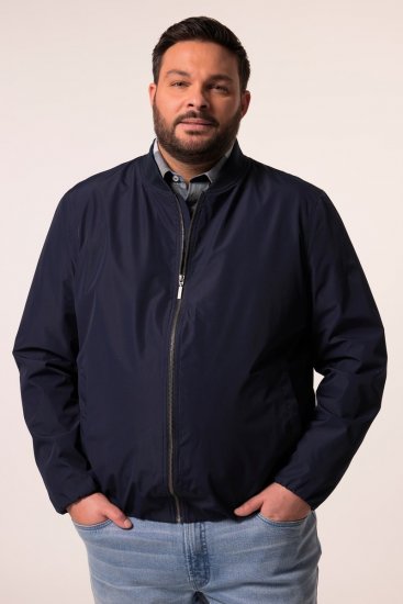 Men+ 823 Ultralet bomberjakke bellyfit Mørkeblå - Jakker - Jakker i store størrelser, 2XL- 12XL