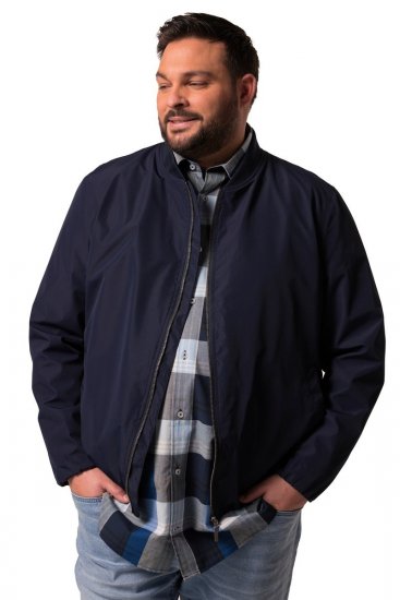Men+ 823 Ultralet bomberjakke bellyfit Mørkeblå - Jakker - Jakker i store størrelser, 2XL- 12XL
