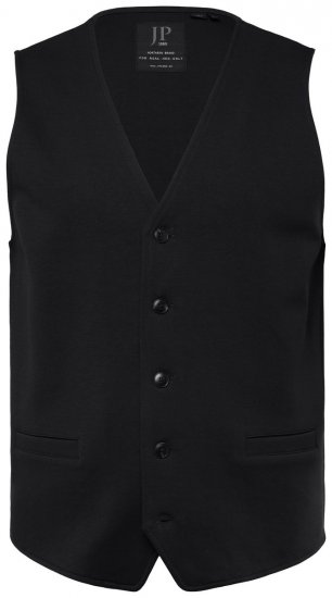 JP1880 New York Flexnamic Jerseyvest Sort - Habitter og blazere - Habitter og jakkesæt i store størrelser