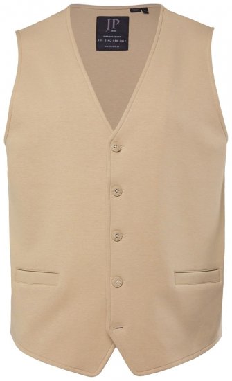 JP1880 New York Flexnamic Jerseyvest Beige - Habitter og blazere - Habitter og jakkesæt i store størrelser