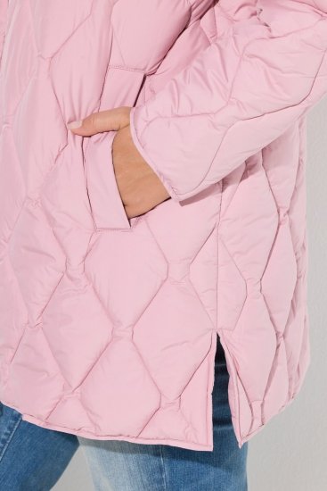 Ulla Popken 837208 Quiltet jakke Gammelrosa - Jakker - Dame jakker i store størrelser