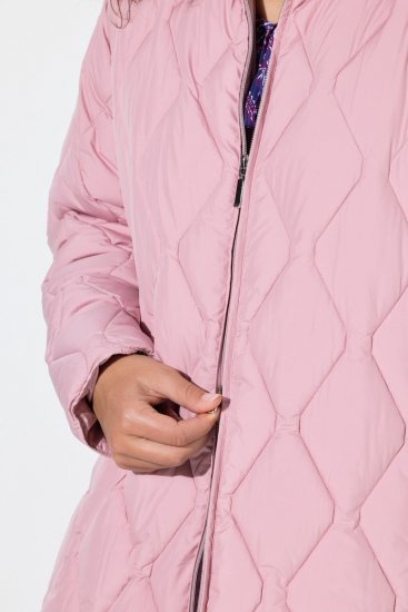 Ulla Popken 837208 Quiltet jakke Gammelrosa - Jakker - Dame jakker i store størrelser