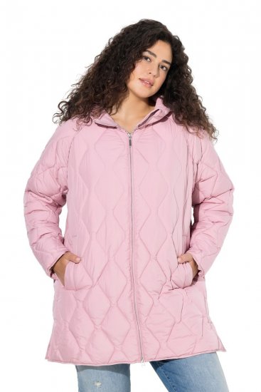 Ulla Popken 837208 Quiltet jakke Gammelrosa - Jakker - Dame jakker i store størrelser