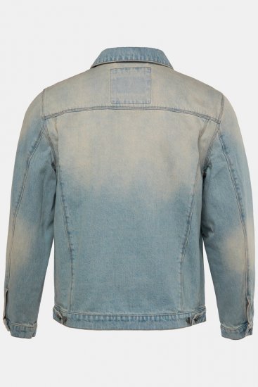 STHUGE 837222 Denimjakke med brystlommer Lyseblå - Jakker - Jakker i store størrelser, 2XL- 12XL