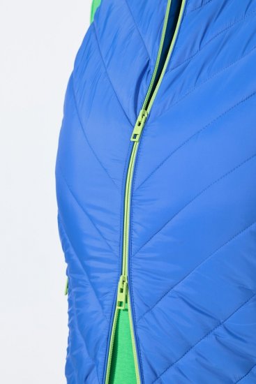 Ulla Popken 837409 Quiltet HYPRAR-vest Blå - Veste - 