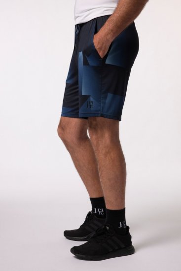 JP1880 FLEXNAMIC® GeoMotion Tennis Shorts Dark Blue - Sportstøj & outdoor - Sportstøj i store størrelser til mænd