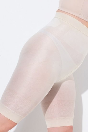 Ulla Popken 838209 Formende antigniv-shorts Benhvid - Antigniv-shorts - 