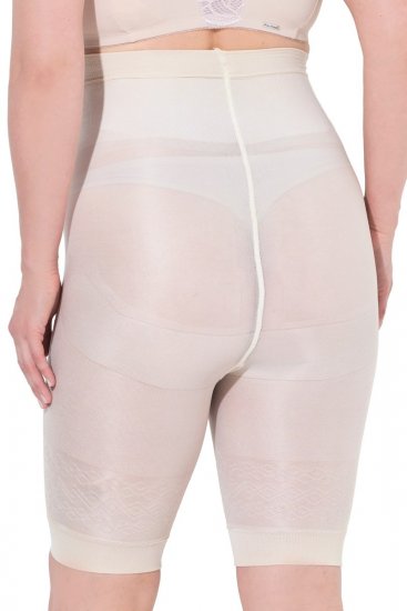 Ulla Popken 838209 Formende antigniv-shorts Benhvid - Antigniv-shorts - 